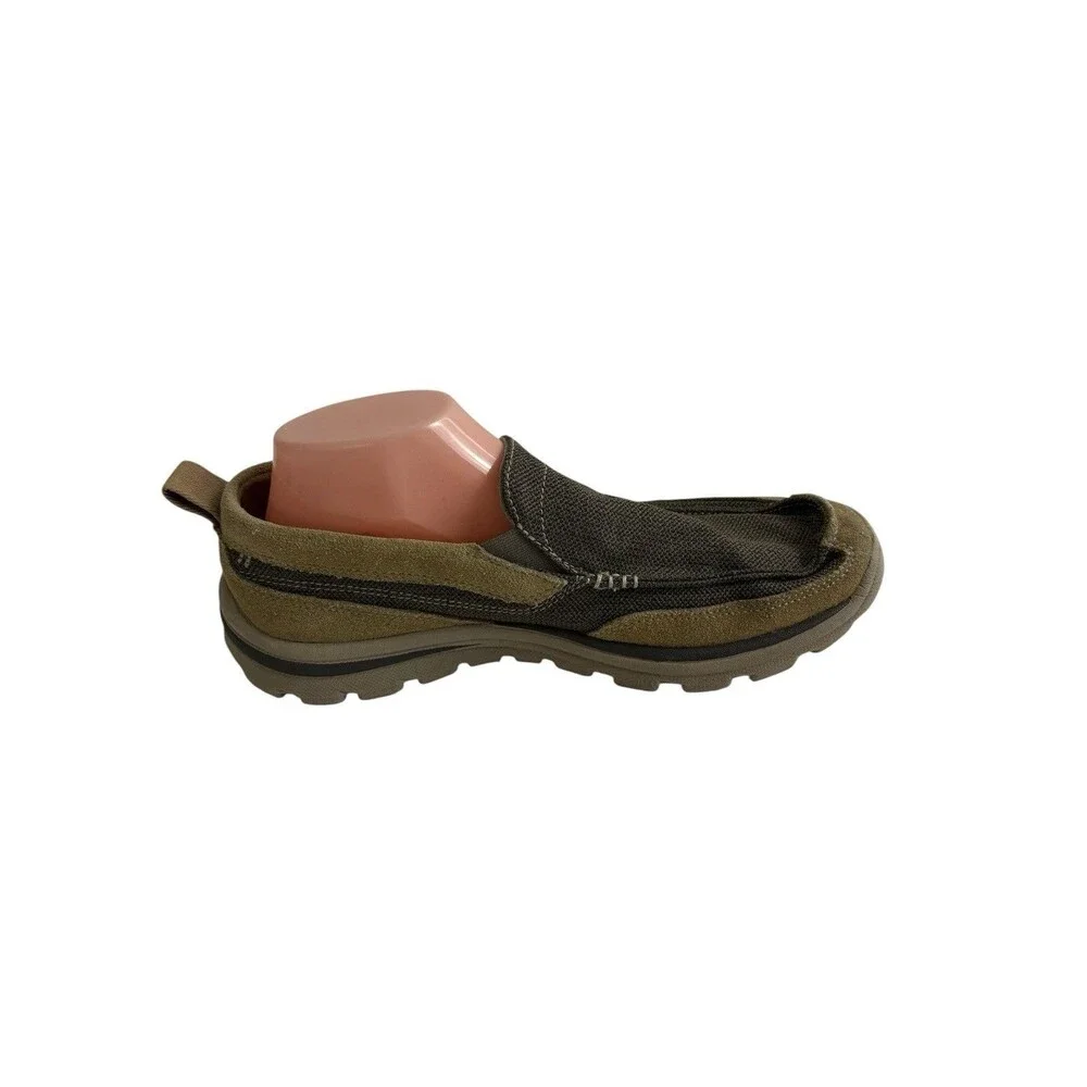 Skechers Superior Milford Sneakers Mens 9 Relaxed Fit Slip-on Casual Shoes Brown